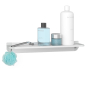 Preview: Glide Shower Shelf - Grey / Aluminum