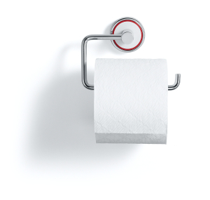 Mafalda Toilet Paper Bracket - White